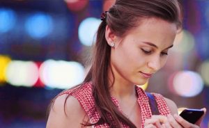 women on phone